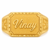 Hallmark Gold Name Ring