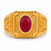 Hallmark Gold Ruby Ring